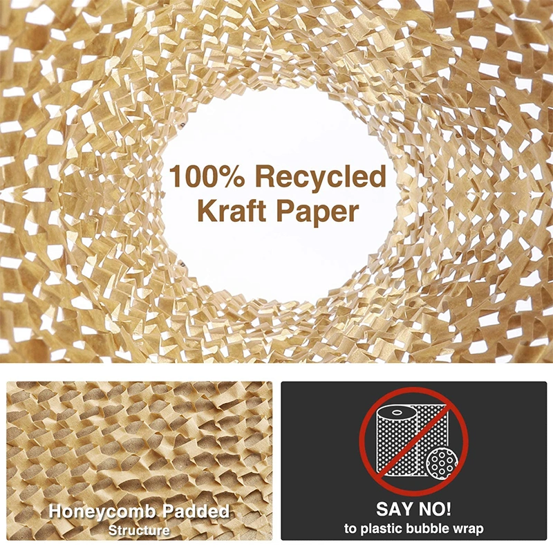 Wholesale Custom Print Kraft Honeycomb Corrugated Envelope Mailer Paper Compostable Poly Bubble Mailer Envelope