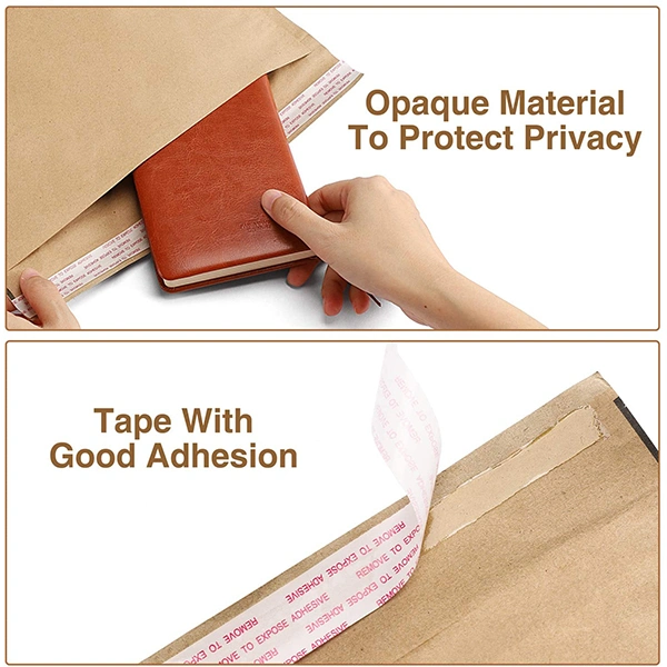 Wholesale Custom Print Kraft Honeycomb Corrugated Envelope Mailer Paper Compostable Poly Bubble Mailer Envelope