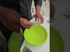 Wodoodporna jednorazowa torba papierowa z uszczelnieniem na gorąco