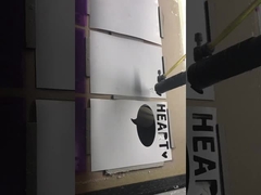 Cięcie laserowe na papierze kamiennym, który jest wodoodporny, odporny na rozdarcia i przyjazny dla środowiska