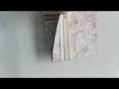 Biodegradowalny, odporny na wilgoć, odporny na rozdarcie papier kamienny o gramaturze 168 g / m2 Papier syntetyczny do mapy papeterii